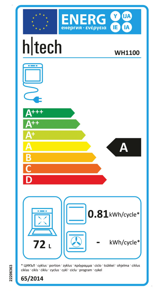 Küchenblock Capri 220x200x60 cm