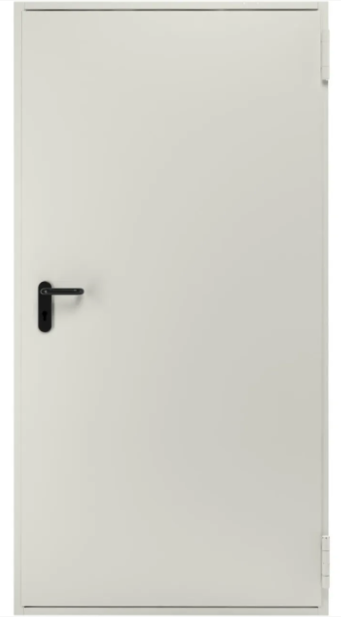 Brandschutztür T 30 Grau Weiss