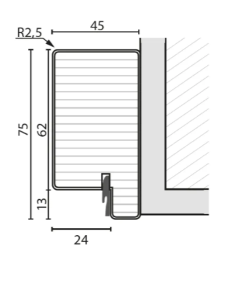 Blendrahmen Akazie CPL