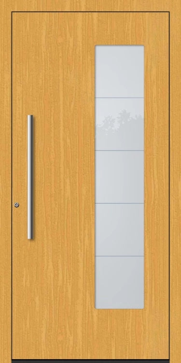 Aluminium Haustür Seitenteil mit Oberlicht