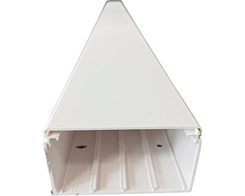 Hager LF Tehalit Kabelkanal PVC 60x110 mm 2,0 m verkehrsweiß