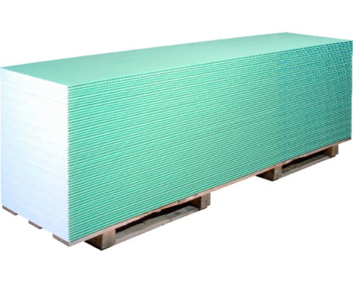 Knauf Gipskartonplatte Feuchtraumplatte GKBI imprägniert 2000 mm x 1250 mm x 12,5 mm