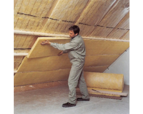 ISOVER Klemmfilz Integra 1-035 Zwischensparrendämmung für Steildach 4800 mm x 1200 mm x 120 mm