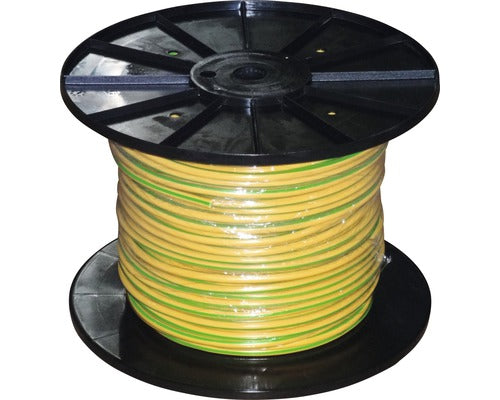 Aderleitung H07 V-K 1x10 mm² grün/gelb Meterware