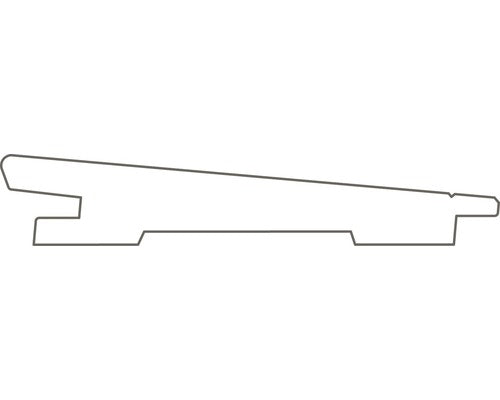 Keilspundprofil Fichte "A/B" roh 2700 x 146 x 26 mm
