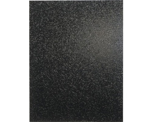 PRECIT Dachfirst gerade für Metallwellplatte S18 Big Stone Tiefschwarz RAL 9005 1000 mm x 95 mm x 95 mm