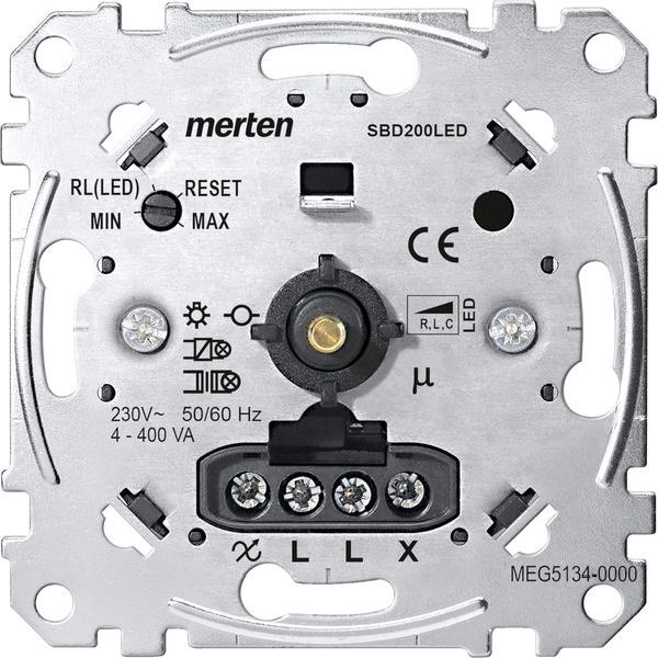 Merten Universaldrehdimmereinsatz MEG51340000 für LED-Lampen