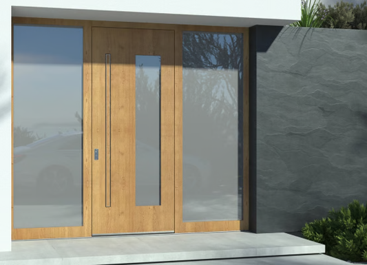 Aluminum Haustür Angenehm, Wohnlich