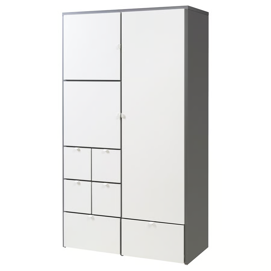 Visthus Kleiderschrank 122x59x216 cm