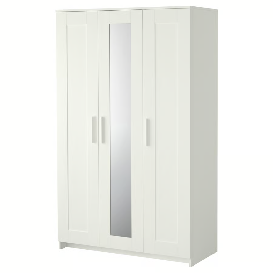 Brimnes Kleiderschrank mit 3 Türen