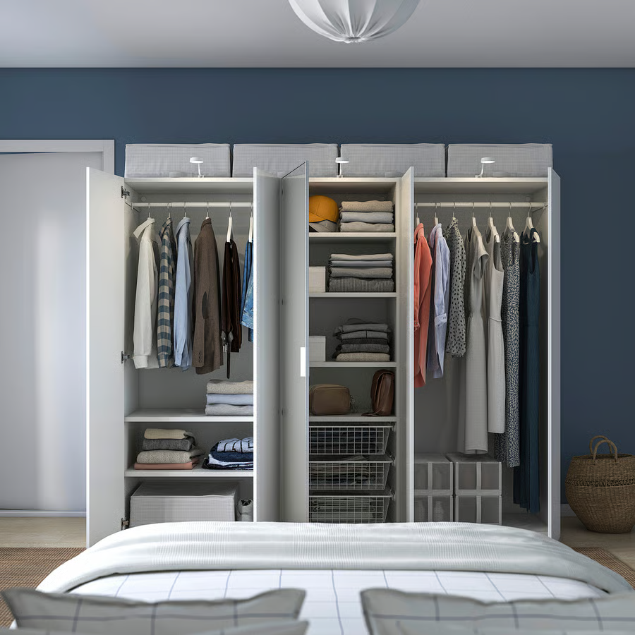 Platsa Kleiderschrank mit 5 Türen