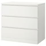 Malm Kommode 80x78cm