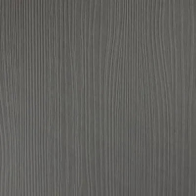 A close-up of a dark gray woodgrain texture with vertical grain lines.