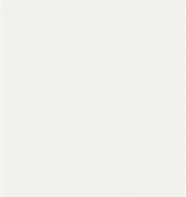 A solid, clean off-white color tile with a very subtle warm undertone.