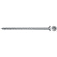 Fischer 50x Power-Fast II FPF II CZP 4,5 x 40 mm BC enkkopf mit Kreuzschlitz PZ2 Teilgewinde galvanisch verzinkt blau passiviert - 670310