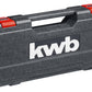 kwb SDS-Max Hammerbohrer und Meißel-Set für Bohrhammer, 5-teiliger Stein- u. Beton-Meissel/Bohrer Satz im Kunstoff-Koffer