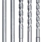 kwb SDS-Max Hammerbohrer und Meißel-Set für Bohrhammer, 5-teiliger Stein- u. Beton-Meissel/Bohrer Satz im Kunstoff-Koffer