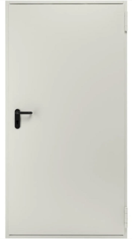 Brandschutztür T 30 Grau Weiss