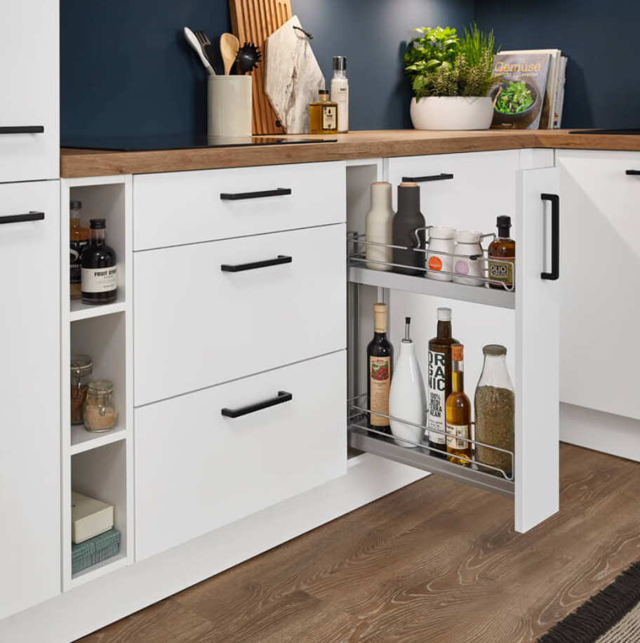 ECKKÜCHE / L-KÜCHE NOBILIA ELEMENTS "LOFT", VORMONTIERT, KONFIGURIERBAR