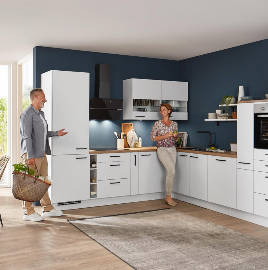 ECKKÜCHE / L-KÜCHE NOBILIA ELEMENTS "LOFT", VORMONTIERT, KONFIGURIERBAR