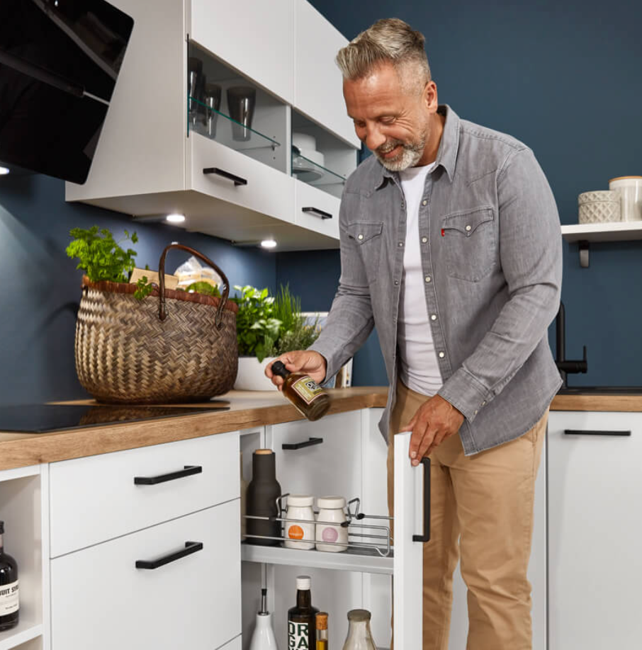 ECKKÜCHE / L-KÜCHE NOBILIA ELEMENTS "LOFT", VORMONTIERT, KONFIGURIERBAR