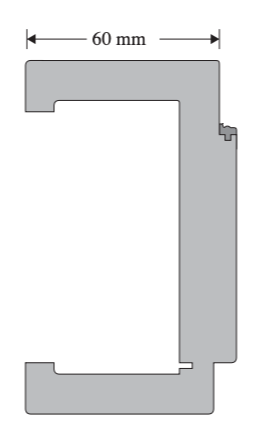 Zarge Accent Weiss CPL