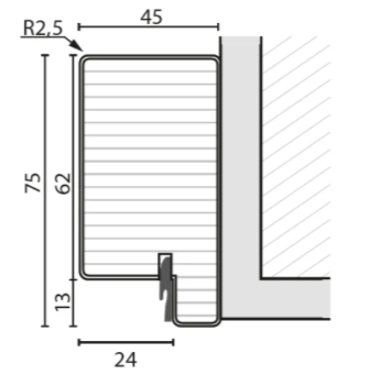 Blendrahmen Buche CPL
