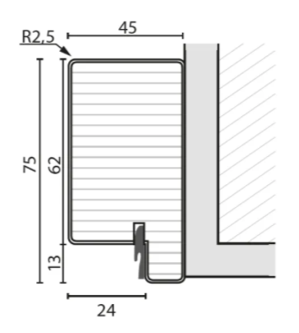 Blendrahmen Ahorn CPL