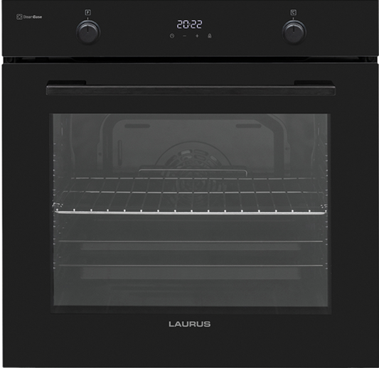 EINBAU-BACKOFEN LAURUS LEB10BK, MIT HYDROLYSE, UMLUFT, SOLOGERÄT, 78 LITER