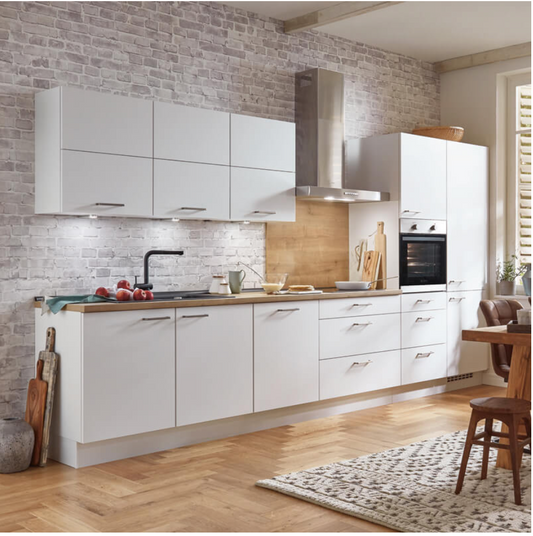 KÜCHENZEILE / EINBAUKÜCHE NOBILIA ELEMENTS "FAMILY", VORMONTIERT, KONFIGURIERBAR