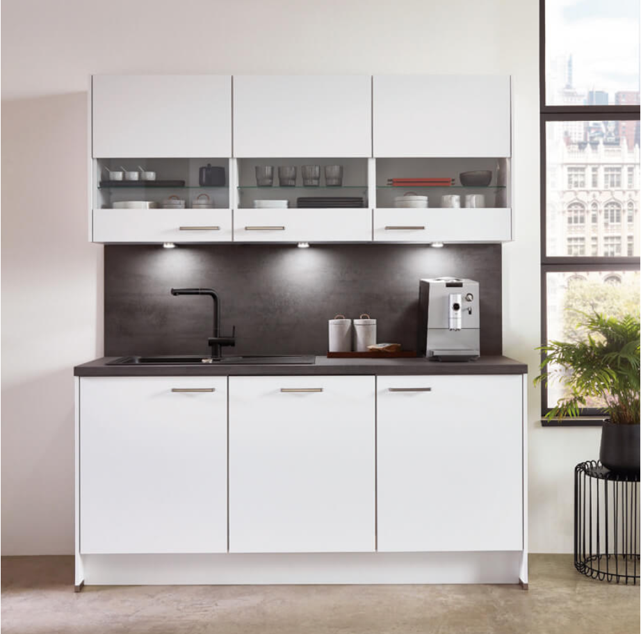 KÜCHENZEILE / KÜCHENBLOCK NOBILIA ELEMENTS "URBAN", VORMONTIERT, KONFIGURIERBAR