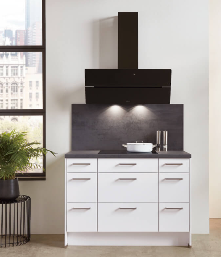 KÜCHENZEILE / KÜCHENBLOCK NOBILIA ELEMENTS "URBAN", VORMONTIERT, KONFIGURIERBAR