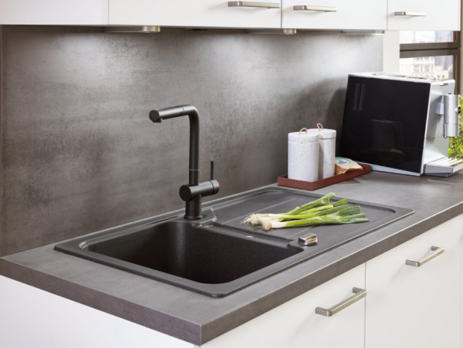 KÜCHENZEILE / KÜCHENBLOCK NOBILIA ELEMENTS "URBAN", VORMONTIERT, KONFIGURIERBAR