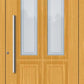 Alu Haustür mit Glaselement Detail
