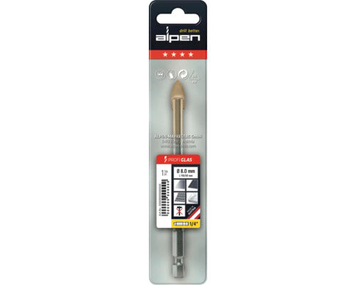 Glasbohrer Alpen Ø 3 mm