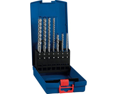 Betonbohreset Bosch Professional SDS Plus-7x Ø 5-12 mm 50-100x115-165 mm 7-tlg.