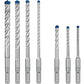 Betonbohreset Bosch Professional SDS Plus-7x Ø 5-12 mm 50-100x115-165 mm 7-tlg.
