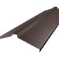 PRECIT Dachfirst gerade für Click Stripes Trapez Schokoladenbraun RAL 8017 2000 mm x 260 mm x 80 mm