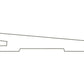 Keilspundprofil Fichte "A/B" roh 2700 x 146 x 26 mm