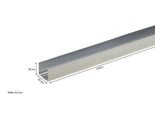 Knauf UW-dB Rahmenprofil 2000 mm x 50 mm x 40 mm