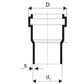 KG Rohr DN 110 500 mm