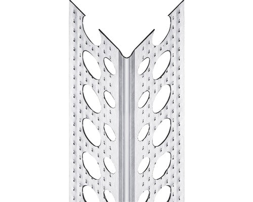 PROTEKTOR Eckputzprofil Aluminium für Trockenbau 2500 mm x 23,5 mm x 23,5 mm