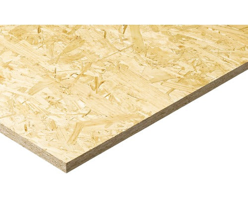 OSB3 Platte 2500 x 1250 x 15 mm ungeschliffen (Zuschnitt online reservierbar)