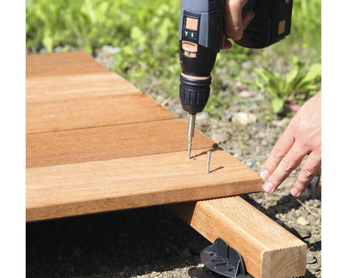 JD Plus Terrassenschraube Senkkopf m. I-Stern 5x40 mm Edelstahl A2, 200 Stück