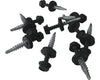 EASY-Pan Schrauben Granulat schiefer 4,8 mm x 35 mm Pack = 40 Stück