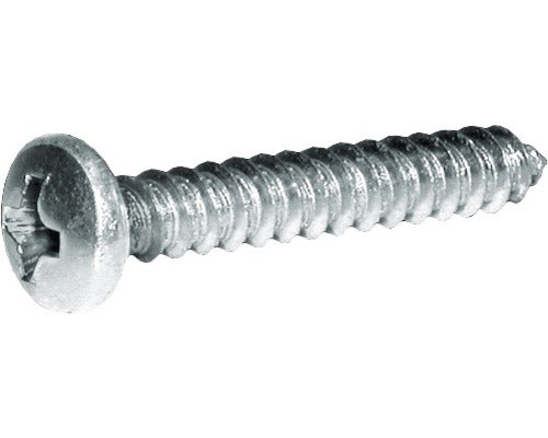 Blechschraube Linsenkopf m. Kreuzschlitz DIN 7981 6,3x80 mm galv. verzinkt, 250 Stück