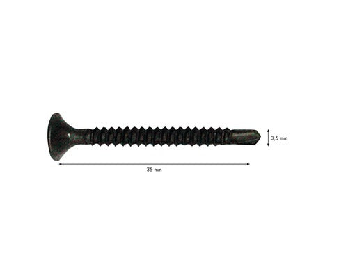 Knauf Schnellbauschraube Bohrspitze TB 3,5 mm x 35 mm Pack = 1000 St