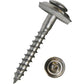 Spenglerschraube m. Dichtscheibe 4,5x25 mm Edelstahl A2 mit I-Stern I 20, 100 Stück