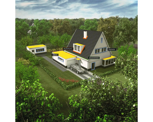 EPDM Mauersperrbahn 20 m x 15 cm x 0,5 mm