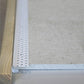 PROTEKTOR Göppinger Einfassprofil Hart-PVC für Trockenbau für Putzstärke 2 mm 3050 mm x 28 mm x 12,5 mm Pack = 50 St